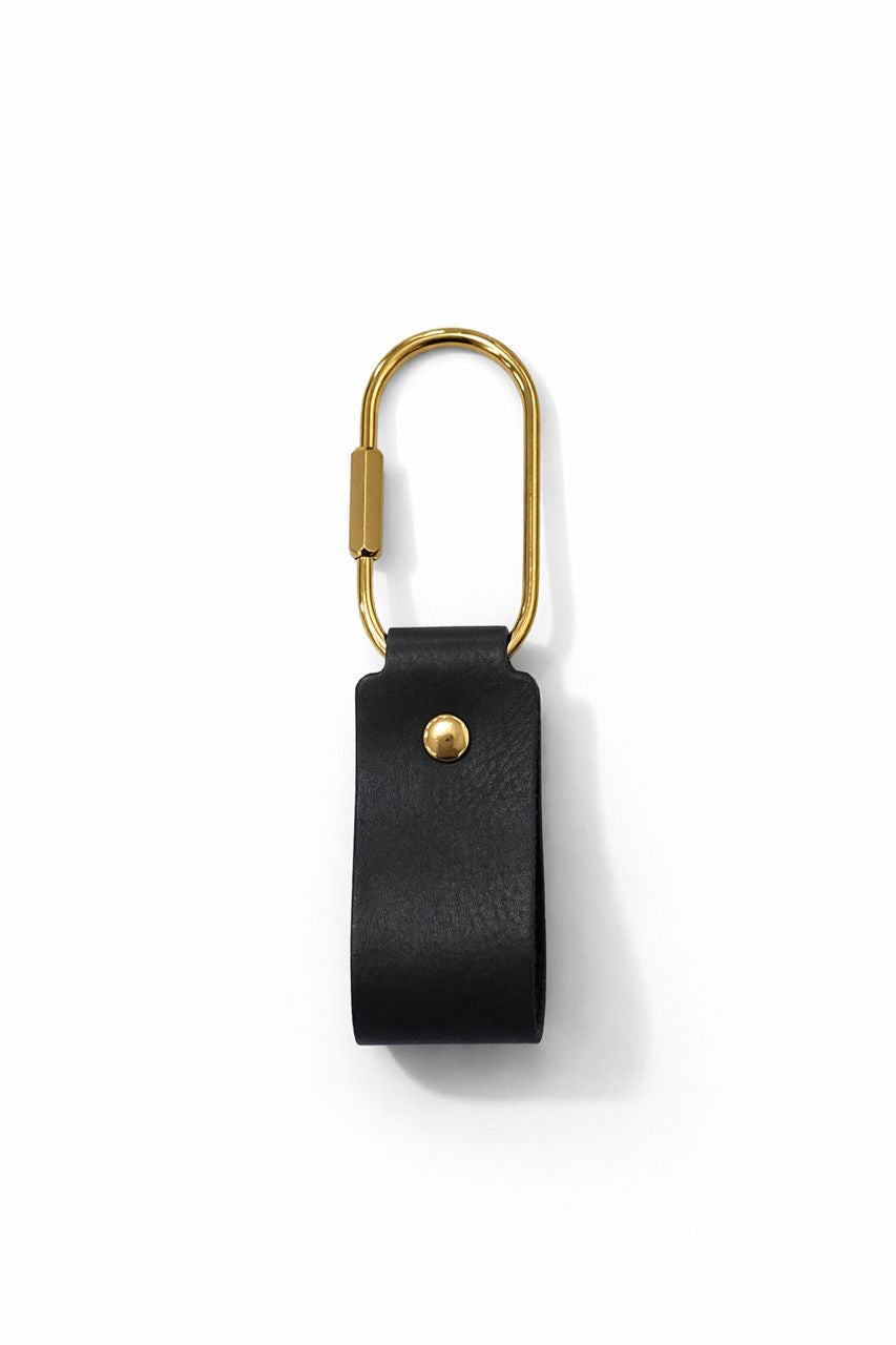 Personalized Rounded Leather Key Holder