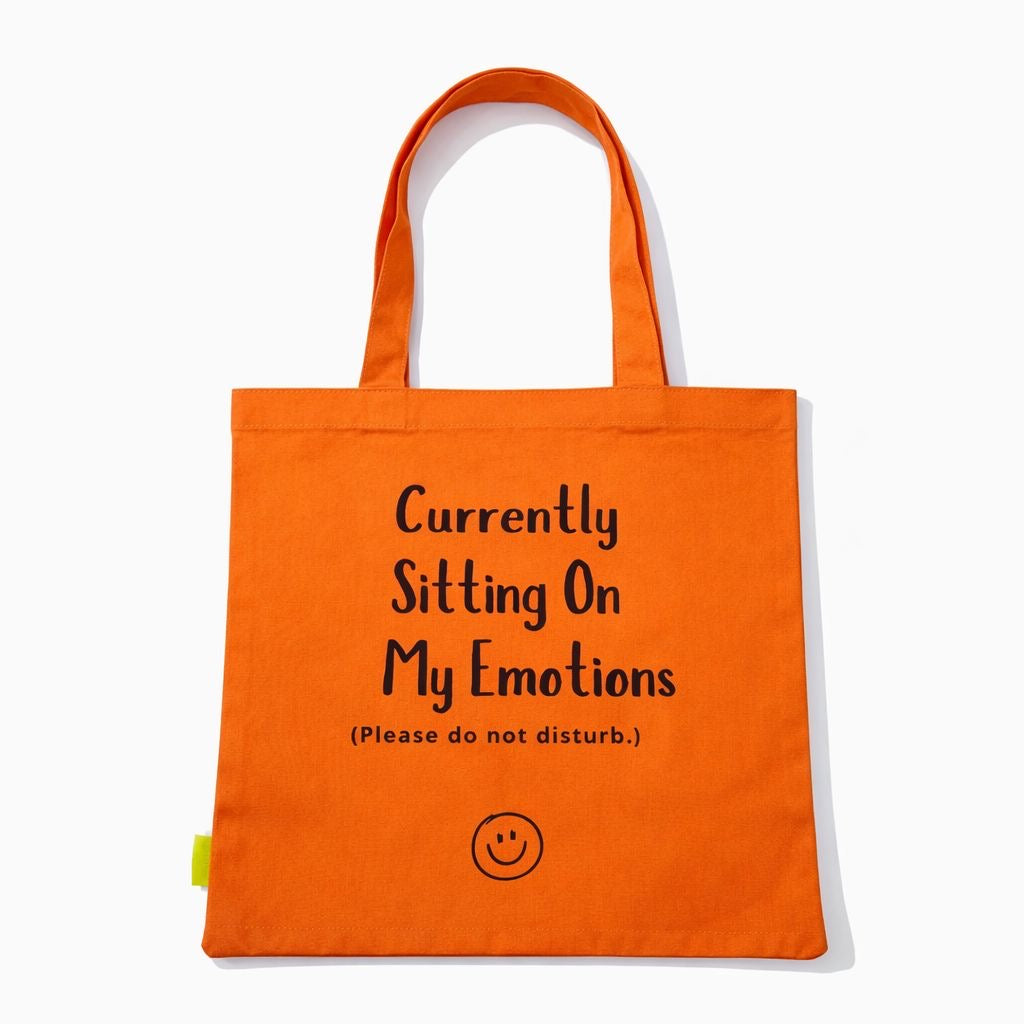Currently Sitting On My Emotions Tote Bag