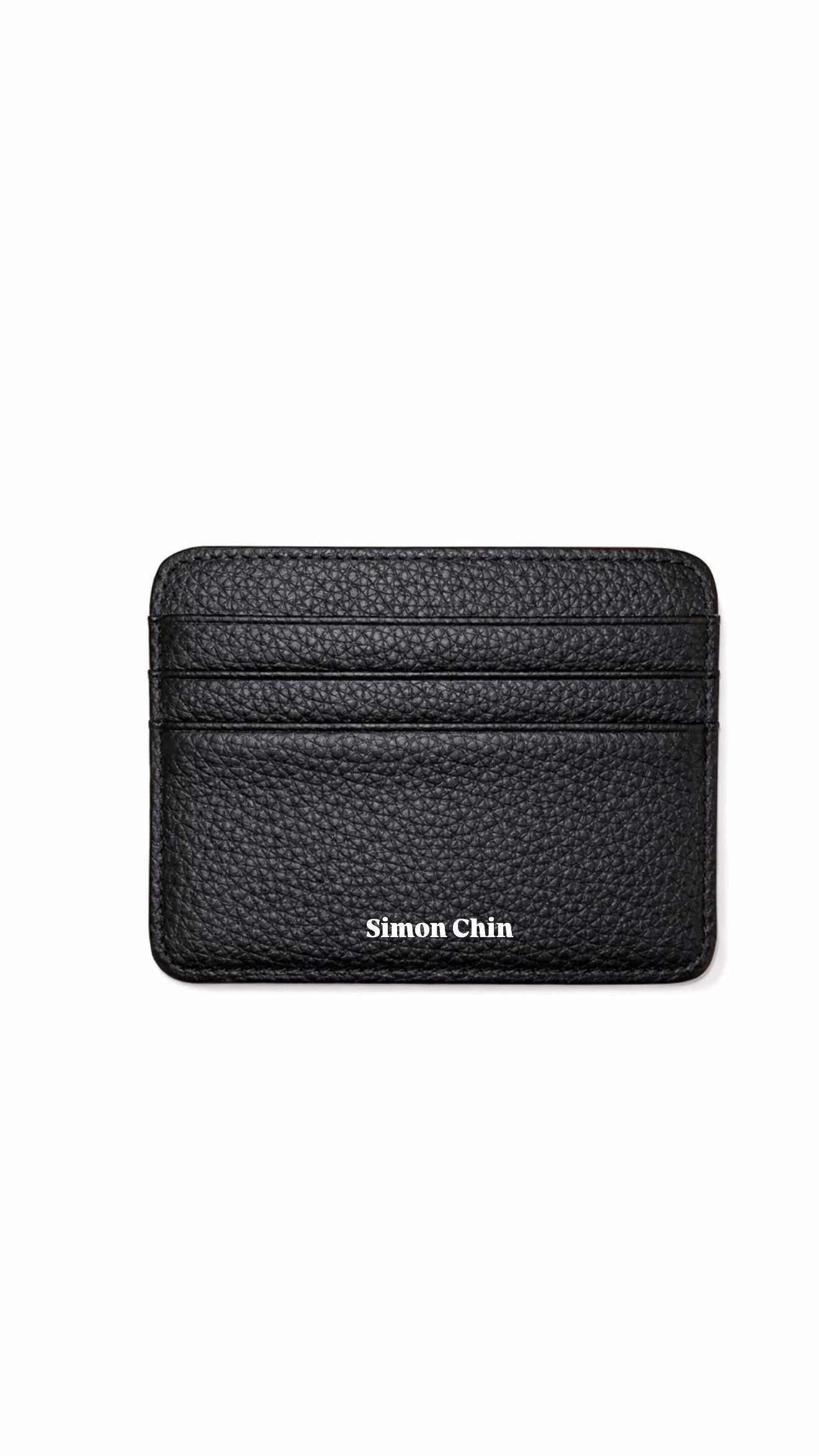 Personalized Rounded Card Holder